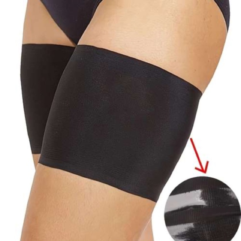 NWOT Non-slip Silicone Elastic Anti-chafing Leg Protector Thigh Bands🖤